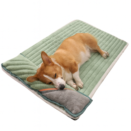 Ergonomische Hundematte mit Kuschelpolsterung