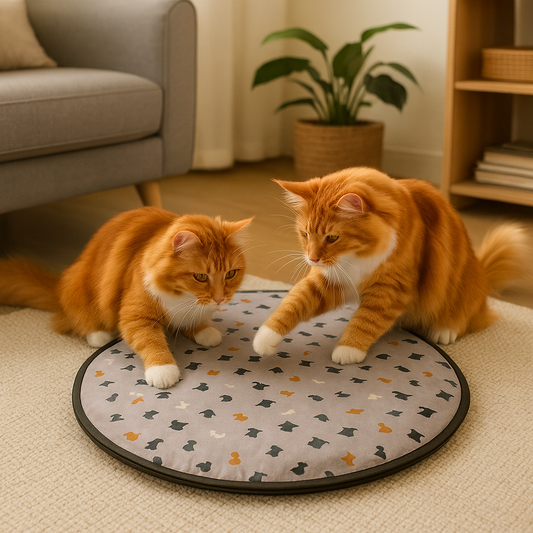 Interaktiver Katzenball mit Versteckfunktion