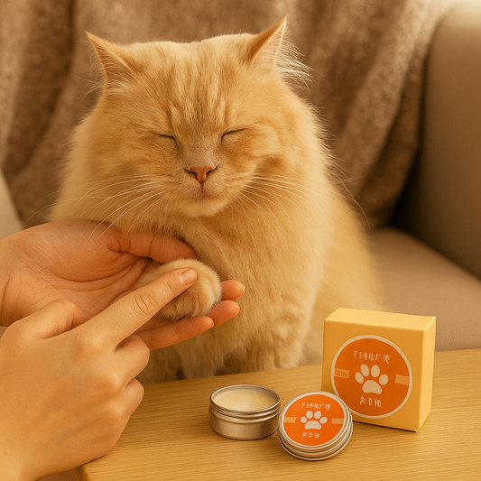 SamtPfote – Pfotenpflege-Creme für Katzen