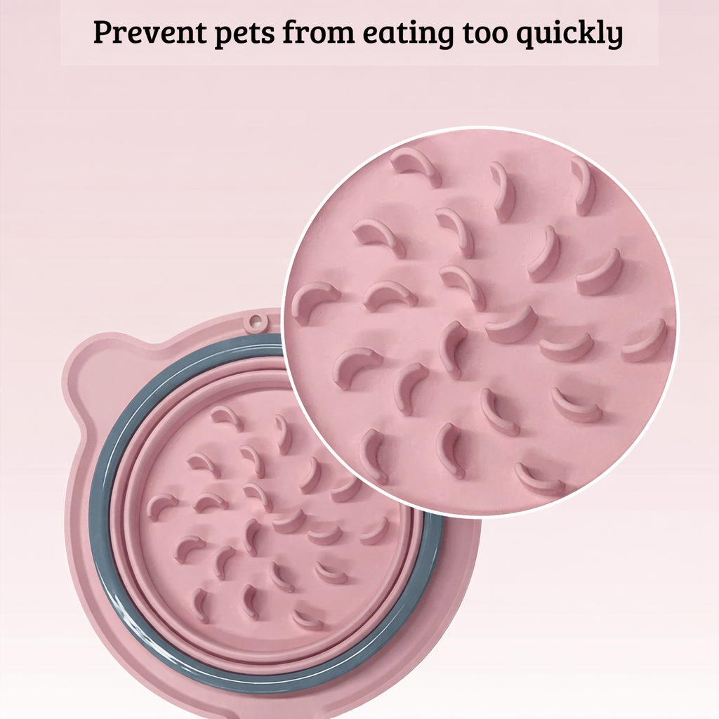 TravelMate Collapsible Silicone Pet Bowl