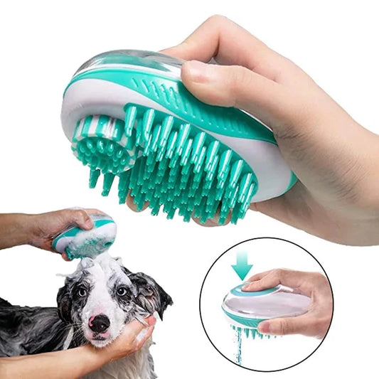 2-in-1 Silikon-Badebürste