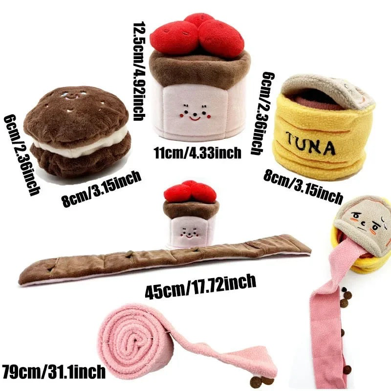 Interaktives Kuschel-Snackspielzeug