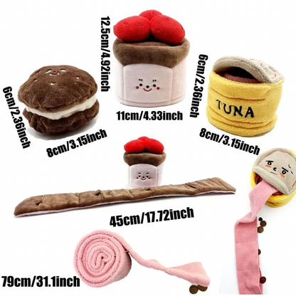 Interaktives Kuschel-Snackspielzeug