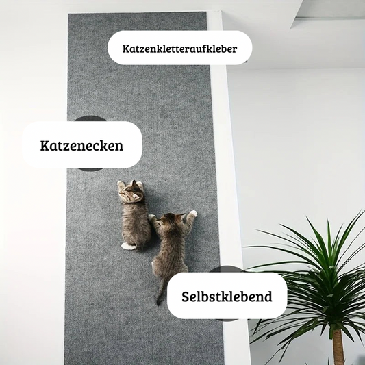 Selbstklebender Katzenkletteraufkleber