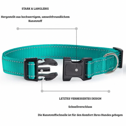 Reflektierendes, verstellbares Hundehalsband