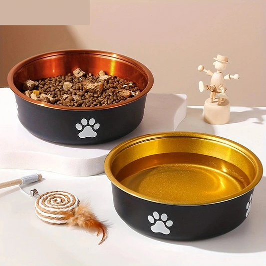 Rutschfester Hundenapf aus Edelstahl