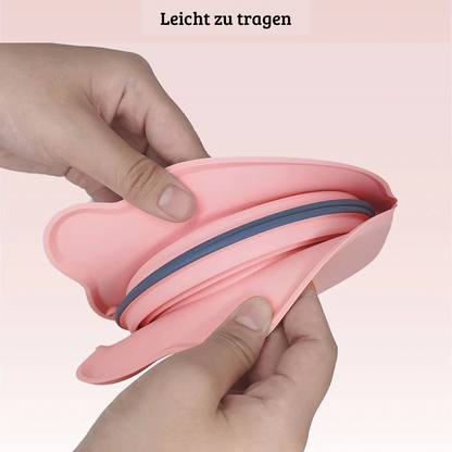 Faltbare Silikon-Näpfe