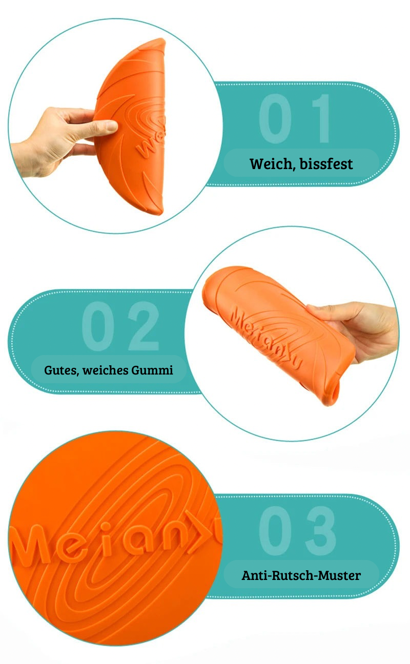 Bissfester Hundefrisbee