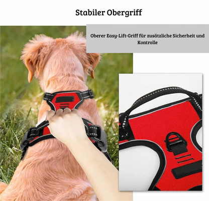 Zugstopp-Hundegeschirr mit Brustclip