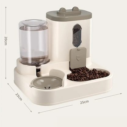 2‑in‑1 Futter- & Wasserautomat