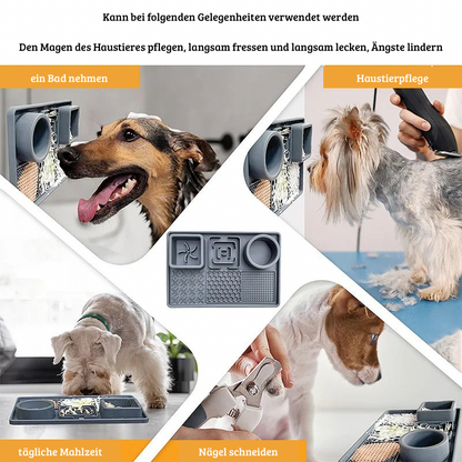 Multifunktionale Leckmatte für Hunde & Katzen
