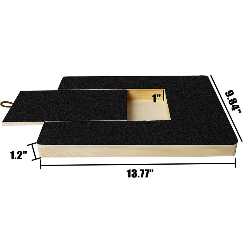 PfotenSpiel – Leckerli-Spielplatte mit Krallenpflege für Hunde