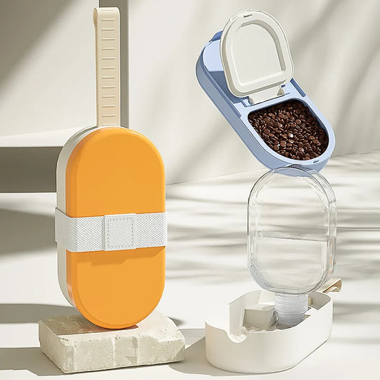 2-in-1 Wasser- & Futterflasche