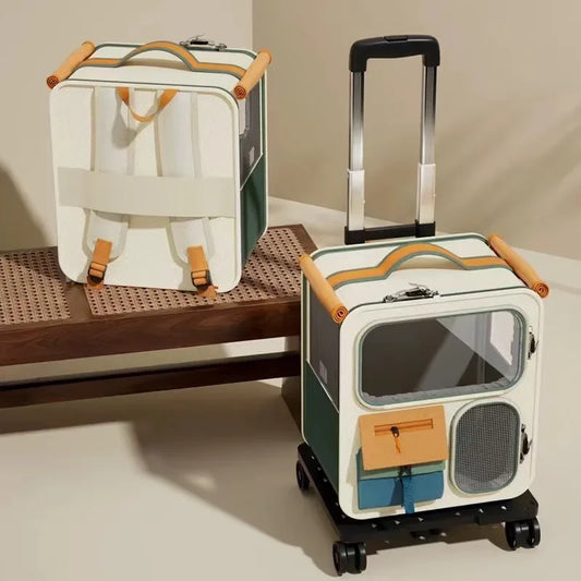 Haustier-Trolley mit Rollen