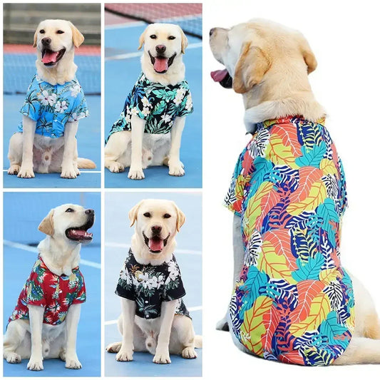 Hawaii-T-Shirt für Hunde
