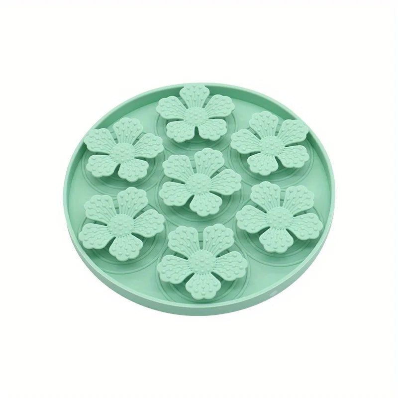 Schleckmatte mit Saugnäpfen