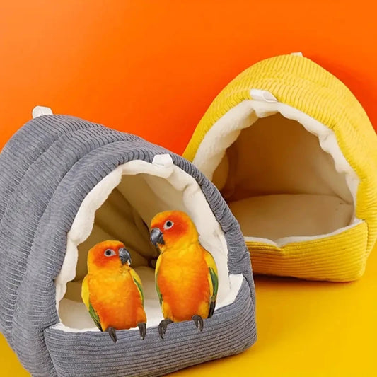 Winter-Vogelnest aus Baumwolle