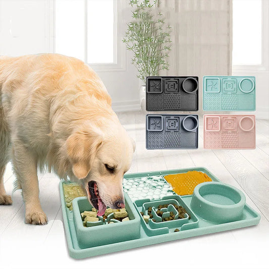 Multifunktionale Leckmatte für Hunde & Katzen