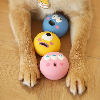 Quietschendes Latex-Hundespielzeug
