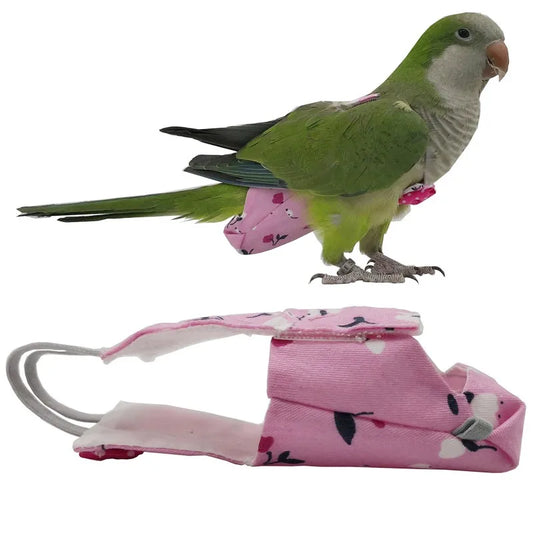 Papageien-Windel mit Schleife