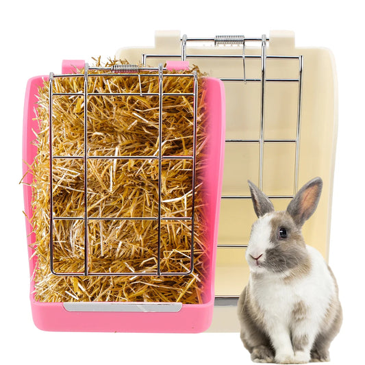 Feder-Heuraufe für Kaninchen & Meerschweinchen