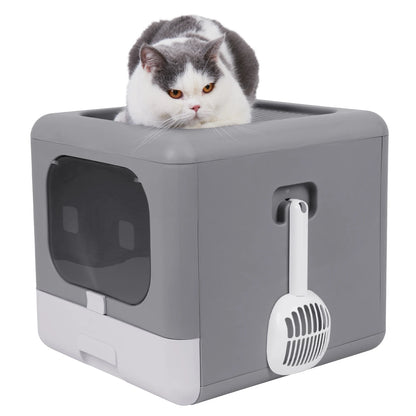 Faltbare Katzentoilette