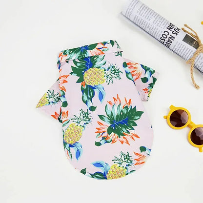 Hawaii-T-Shirt für Hunde