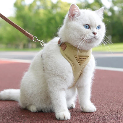 Geschirr mit Leine für kleine Hunde & Katzen