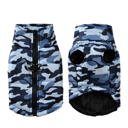 Wasserdichte Winterjacke für große Hunde