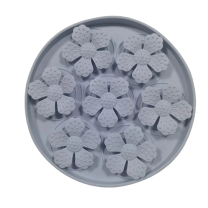 Schleckmatte mit Saugnäpfen