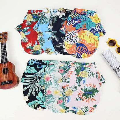 Hawaii-T-Shirt für Hunde