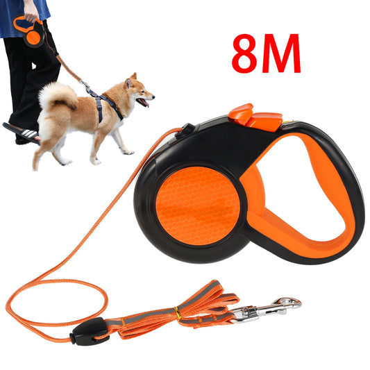 8m Automatik-Hundeleine für große Hunde