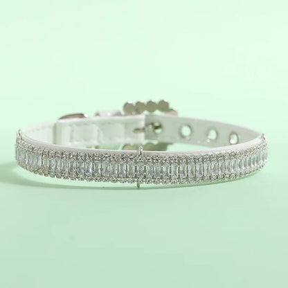 Perlenhalsband mit Strass