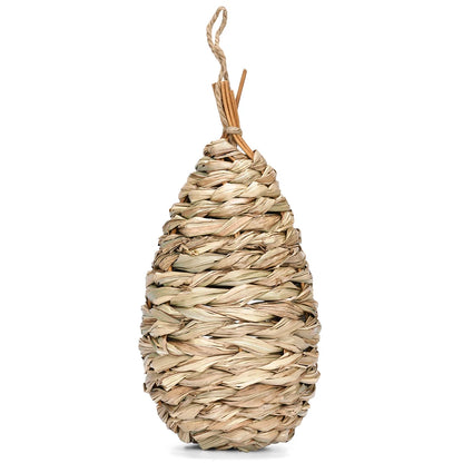 Handgefertigtes Vogelhaus aus Hibiskusgras