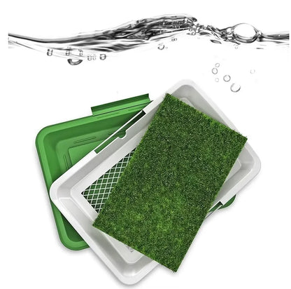 RasenOase – Hundetoilette mit Kunstrasen & Anti-Rutsch-Matte