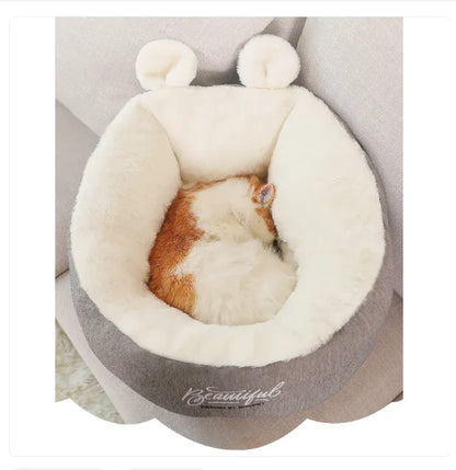 KuschelOhren – Katzenbett mit Ohr-Design für Katze & kleiner Hund
