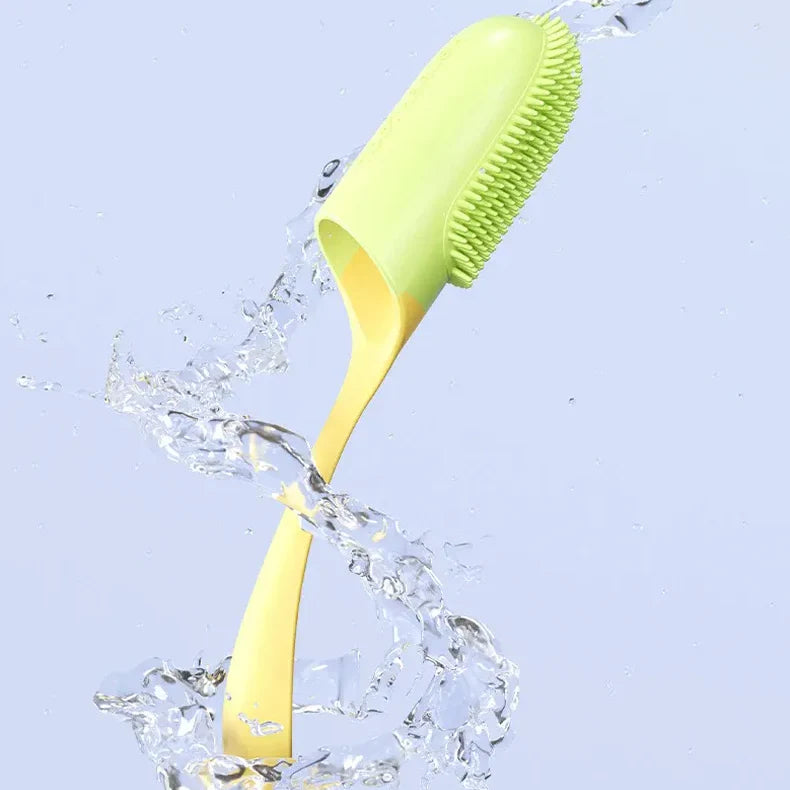 MundMeister – Weiche TPR-Zahn- und Zungenbürste