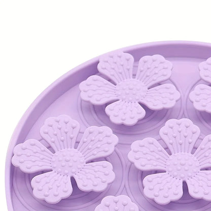 Schleckmatte mit Saugnäpfen