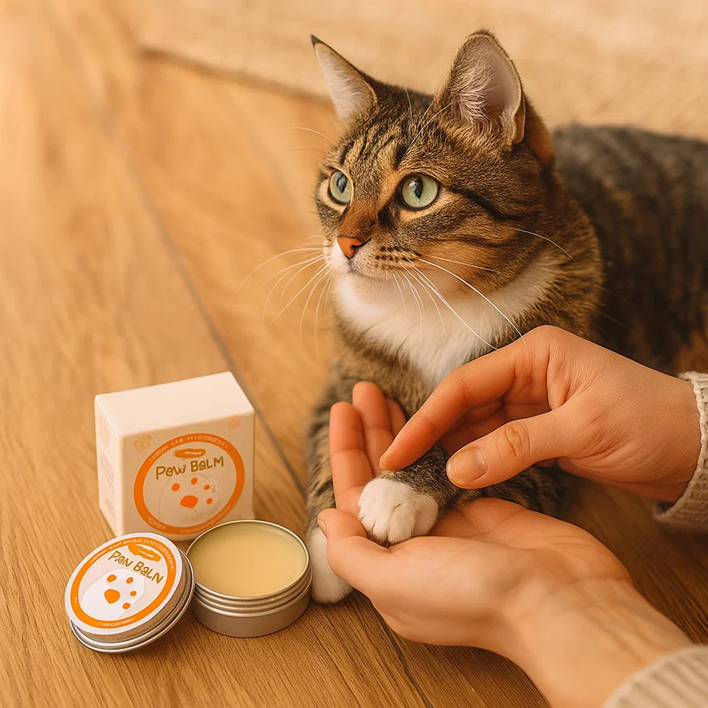 SamtPfote – Pfotenpflege-Creme für Katzen