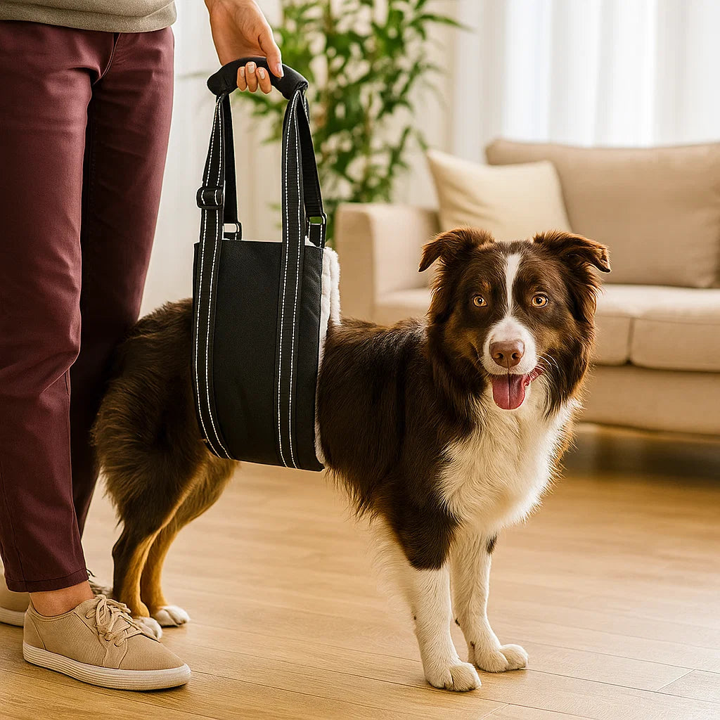 HundeHalt Pro – Verstellbares Stütz- und Rehabilitationsgeschirr