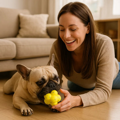 Robuster Springball für Hunde