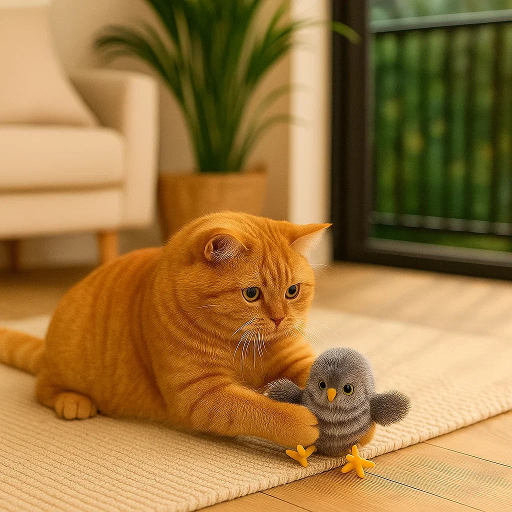 BirdFlair – Flatterndes & Zwitscherndes Katzenspielzeug